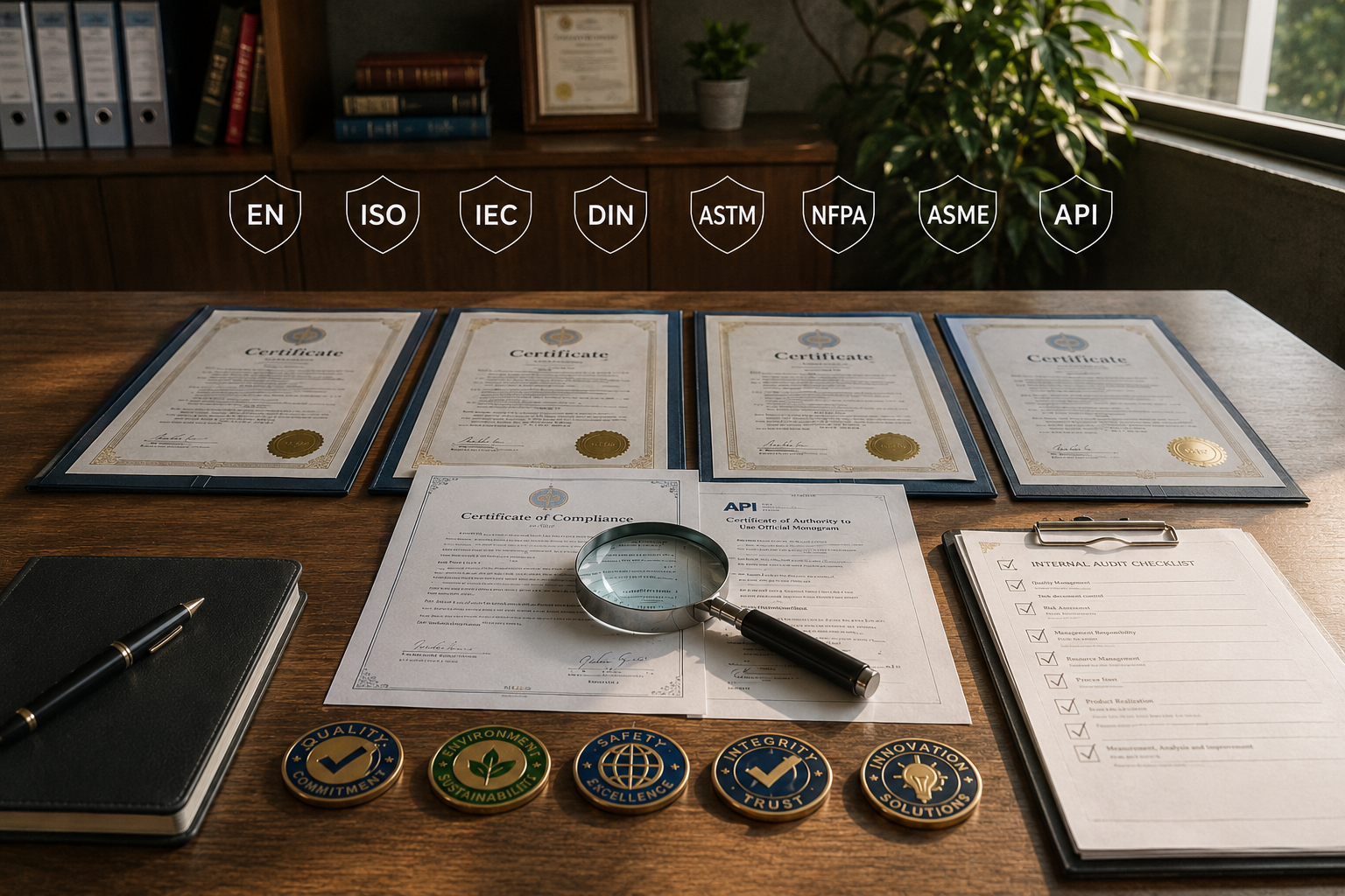 International Compliance Standards: Navigating EN, ISO, IEC, DIN, ASTM, and NFPA Requirements
